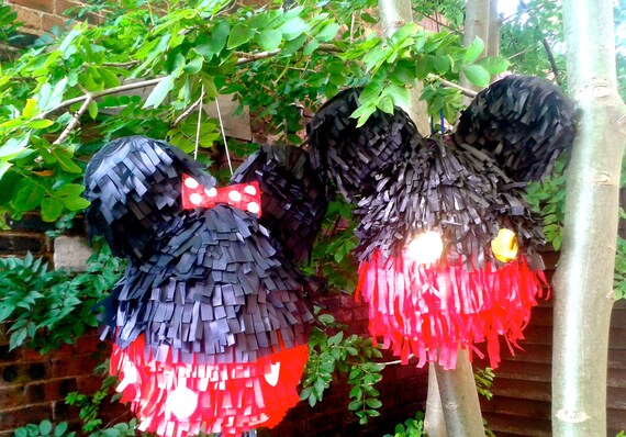 Minnie Mouse Pinata Etsy