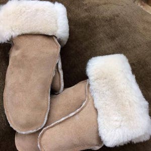 Sven Shearling Mittens, Super Soft and Incredibly Warm, One Size Fits Most