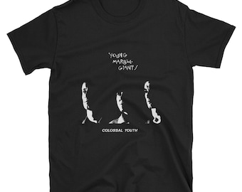 Young Marble Giants - Colossal Youth - limited edition classic black tribute t-shirt  - unisex