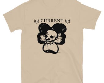 Current 93 - Imperium - limited edition classic black tribute t-shirt - unisex