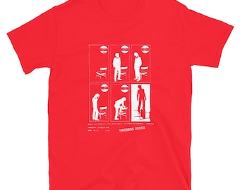Throbbing Gristle - hang flyer - limited edition classic black tribute t-shirt - unisex