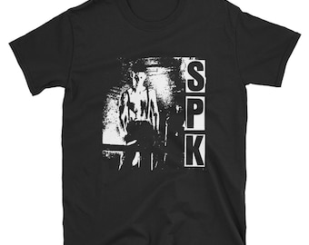 SPK - limited edition classic black tribute t-shirt - unisex