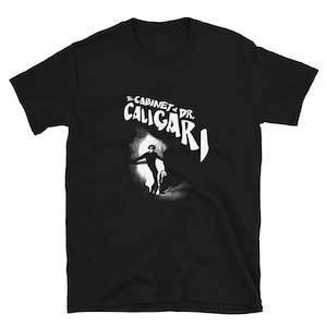 Cabinet of Dr. Caligari - limited edition classic black tribute t-shirt - unisex