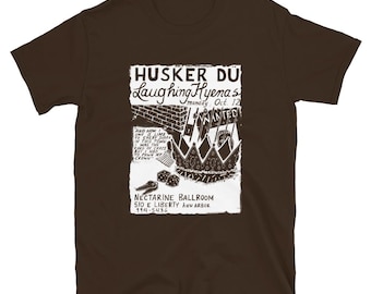 Husker Du Laughing Hyenas gig flyer