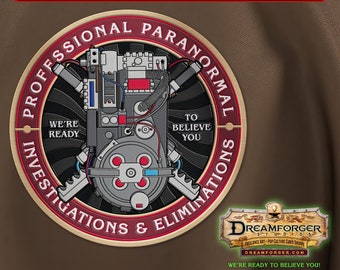 GB "PPI&E Proton Pack" Iron-On Woven Patch