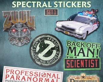 GB Glow-In-The Dark Spectral Stickers (Set 1)