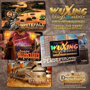 Firefly - WuXing Travel Agency Planetary Postcard Collector Set I