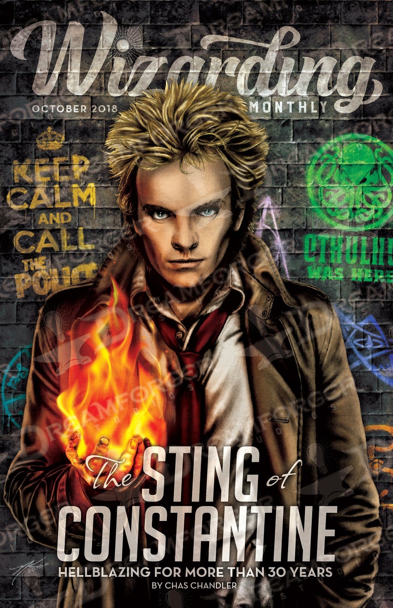 DC The Sting of Constantine Wizarding Monthly image 1