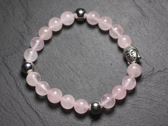 Bracelet Bouddha En Pierre Sugilite 8mm – Fait Main, Zen Et Unique