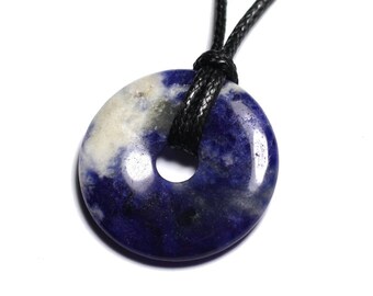 Vente Pendentifs Donuts en Pierre Naturelle - Vibrations Cristallines