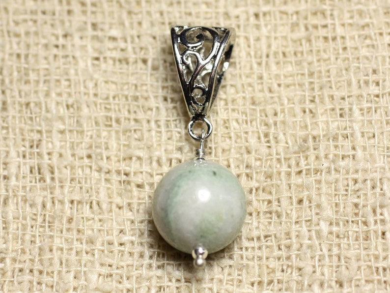 Pendentif Pierre de Jade – La Raffinée