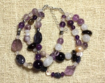 Pulsera Amatista - Piedras Semipreciosas y Plata 925