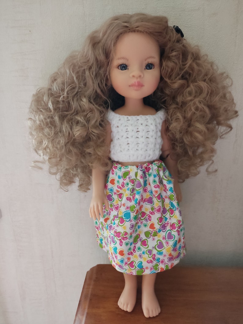 poppenkleding: outfit, jurk en accessoires voor cheries de corolle, paola reina las amigas version 4