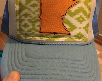 Light Blue Minnesota Nice Trucker Hat