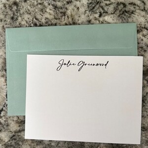 Personalized Stationery Set, Thank you notes, Personalized Gift