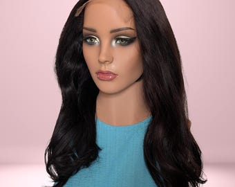 16” Custom Chocolate Brown 5x5 HD Closure Wig | Human Hair
