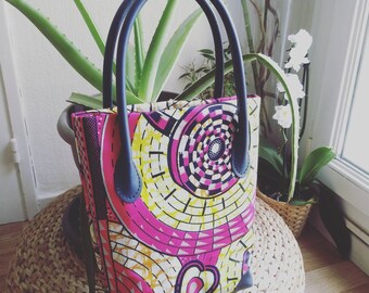 Wax vlisco tote bag