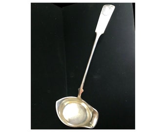 Antique Finnish Silver Buffet Ladle Shell Pattern, 1925