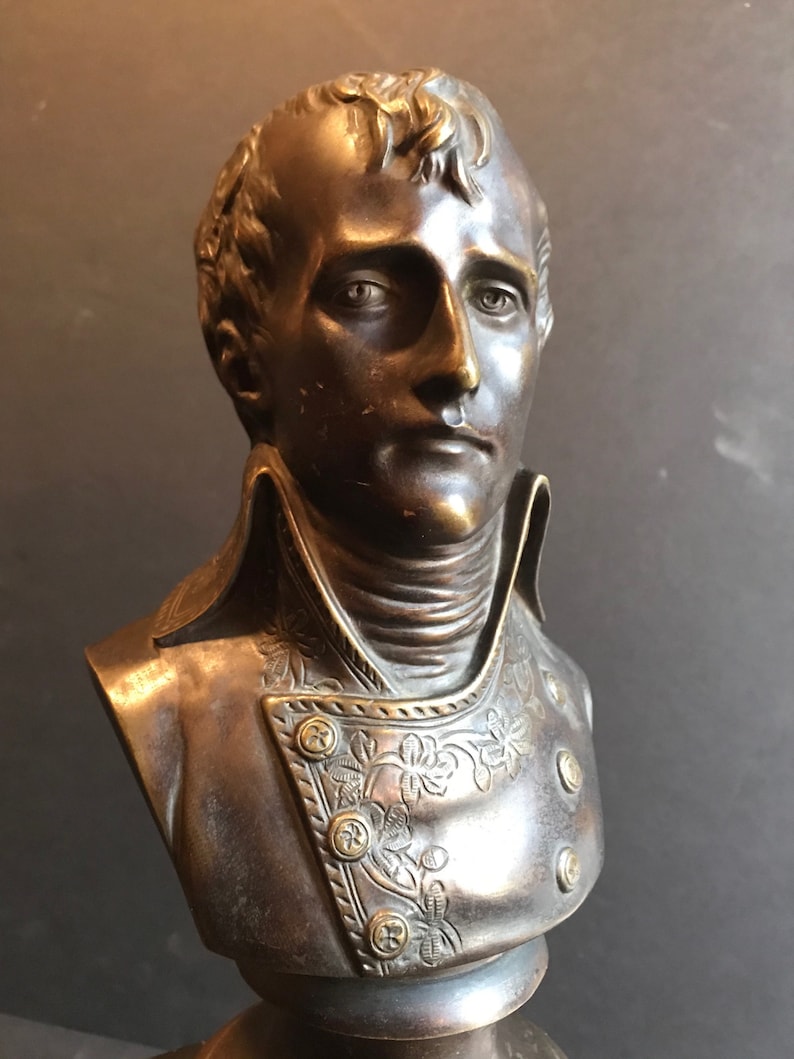 Antique Napoleon Bust Bronze Napoleon I 1769-1821 French - Etsy