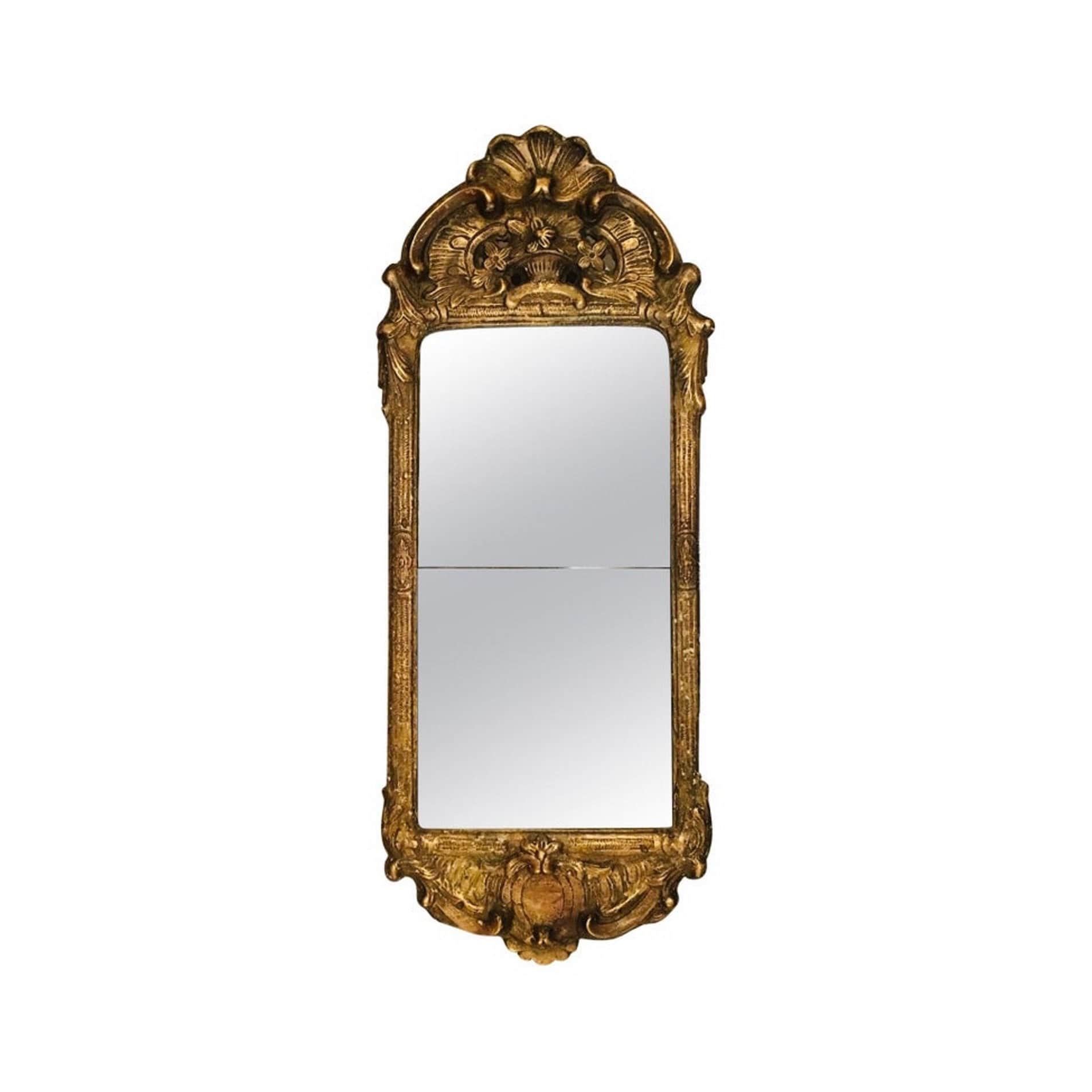 from Sweden＊Vintage mirror・* swedish-victorian-gilded-swag-