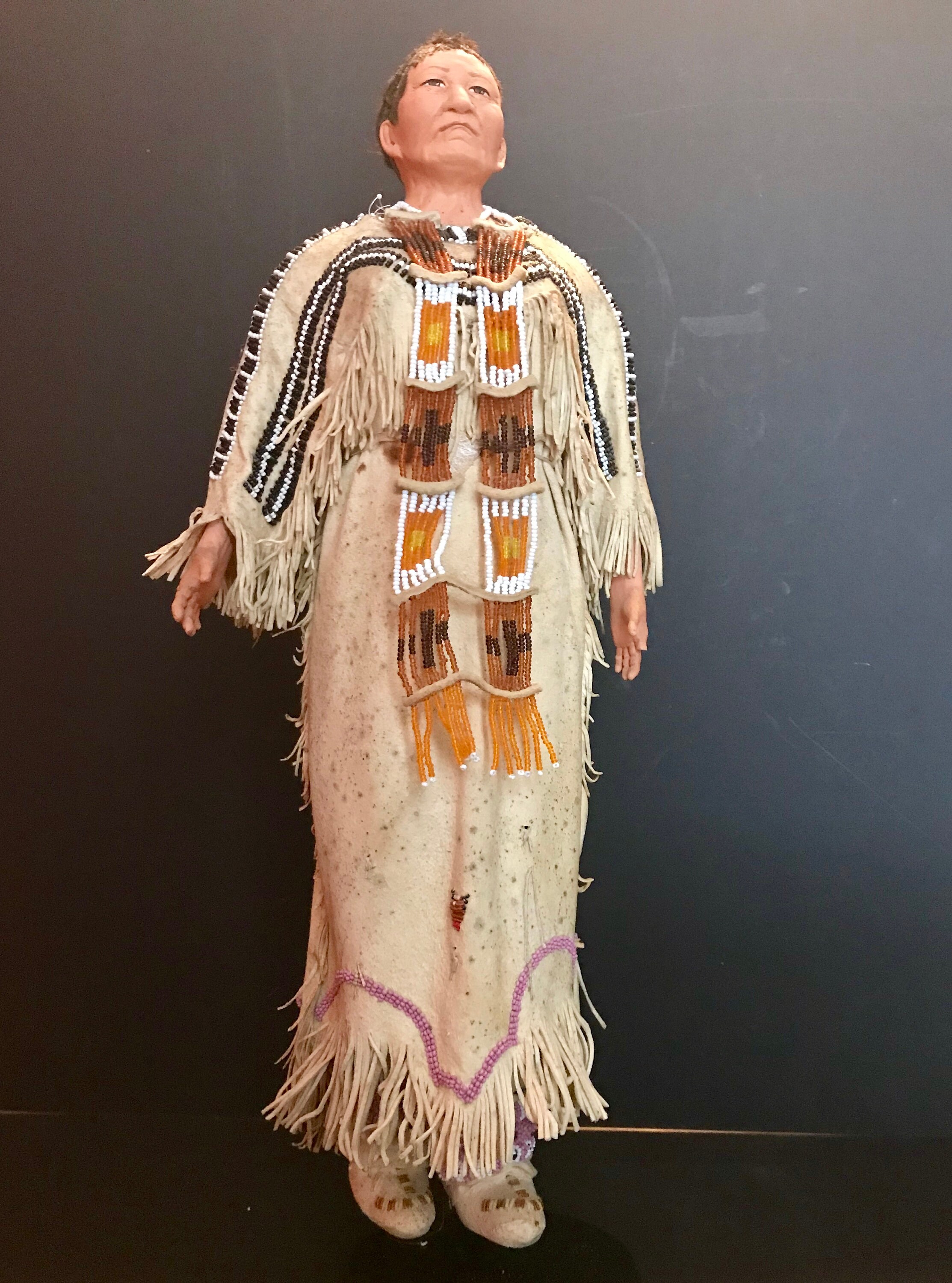 Native American Indian Doll with Traditional Lakota Sioux
