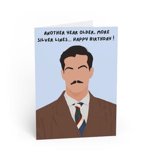Cartão de aniversário - Damiano David de Måneskin, presente para amantes da música, fã de banda de rock italiana, cartão de comemoração de cantor, produtos exclusivos de banda