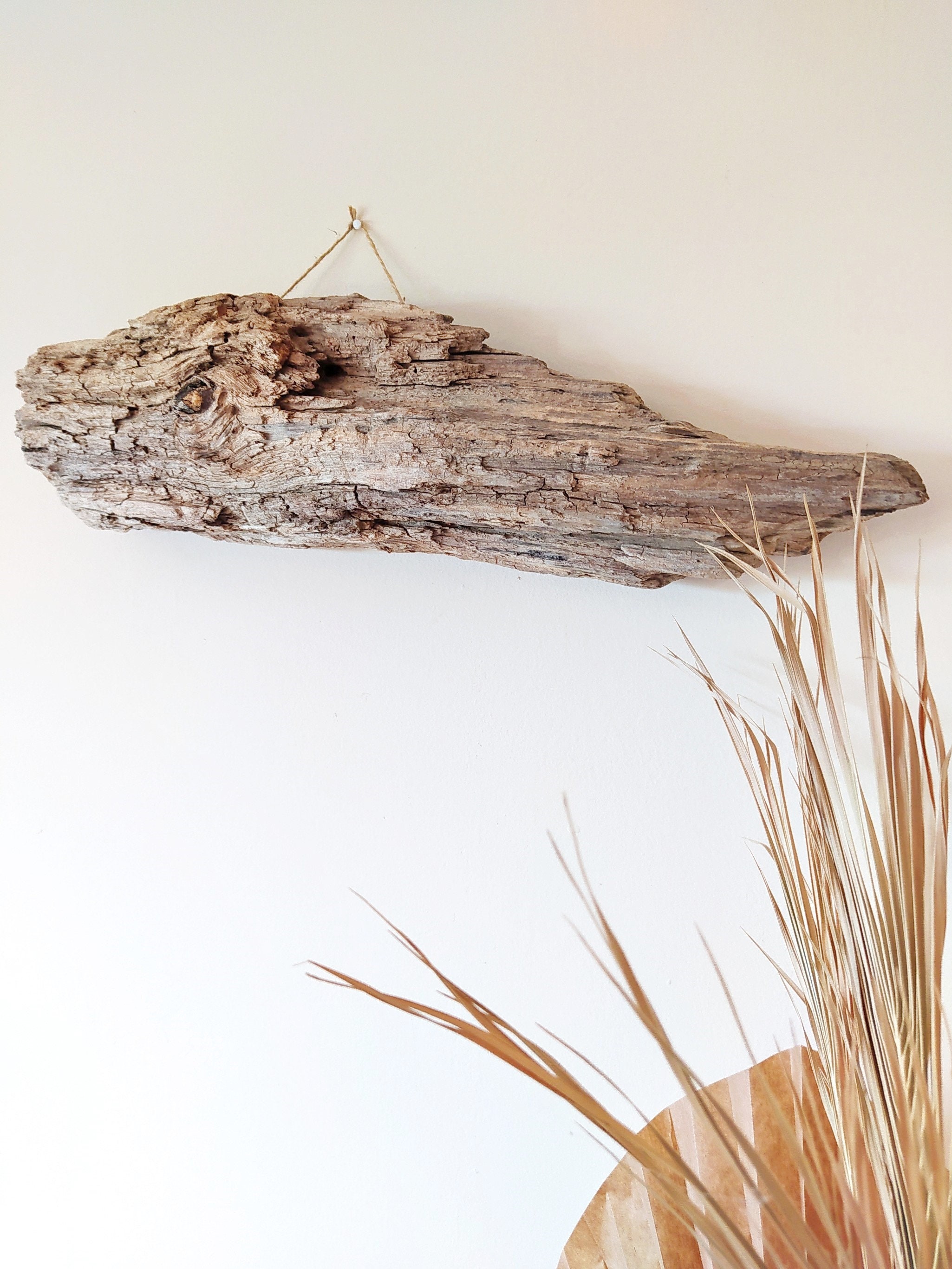 quot; abysses" objet déco poisson en bois flotté. : objets-deco par lamercreative