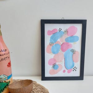 Abstract Watercolor, Original Painting, Wall Art