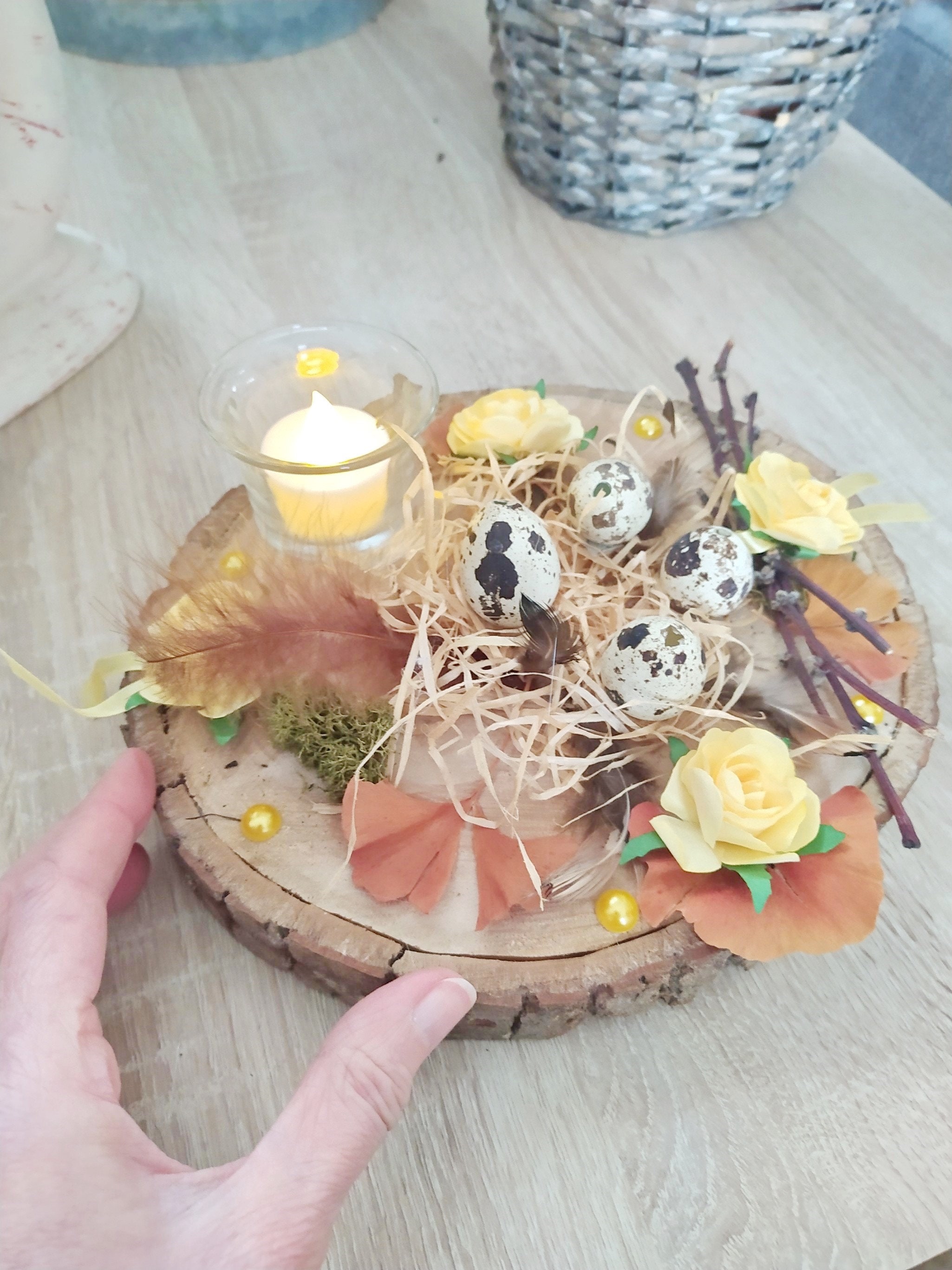 Spiritzohic – Set De 60 Ornements En Bois De Pâques à Décorer, Avec Peintures Et Pompons