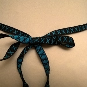 Woman belt, fabric belt, blue and black cotton, woman gift, girl gift, women&#39;s accessories, women&#39;s clothing, women&#39;s fashion
