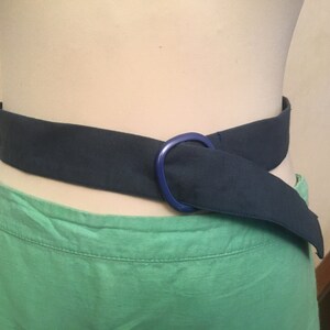 Women&#39;s belt, linen fabric belt, blue color, women&#39;s gift, women&#39;s accessories, women&#39;s clothing, women&#39;s fashion, plastic buckle
