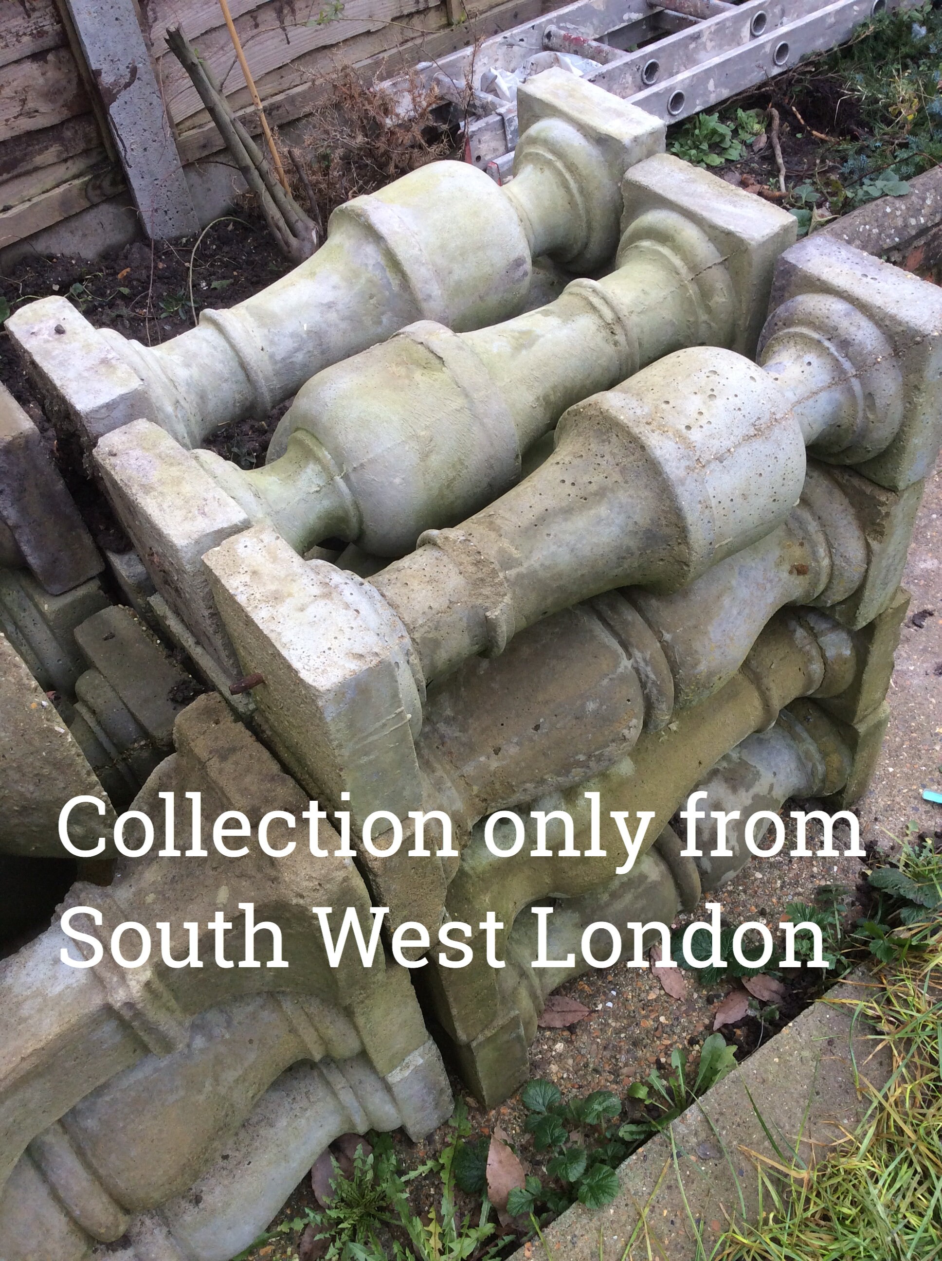 Concrete Ballustrades/ Concrete Spindles/ Concrete Garden Etsy UK
