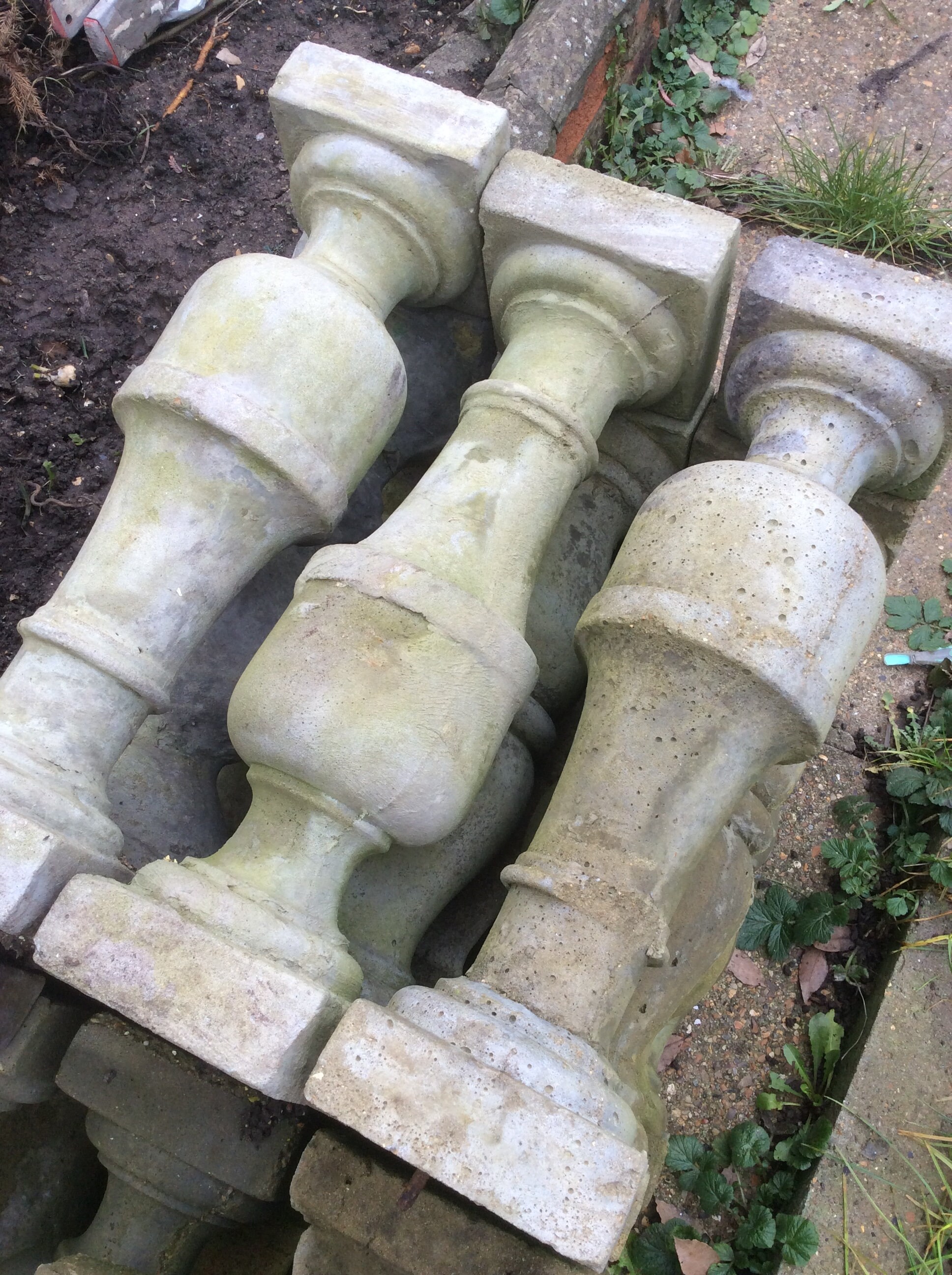 Concrete Ballustrades/ Concrete Spindles/ Concrete Garden Etsy UK