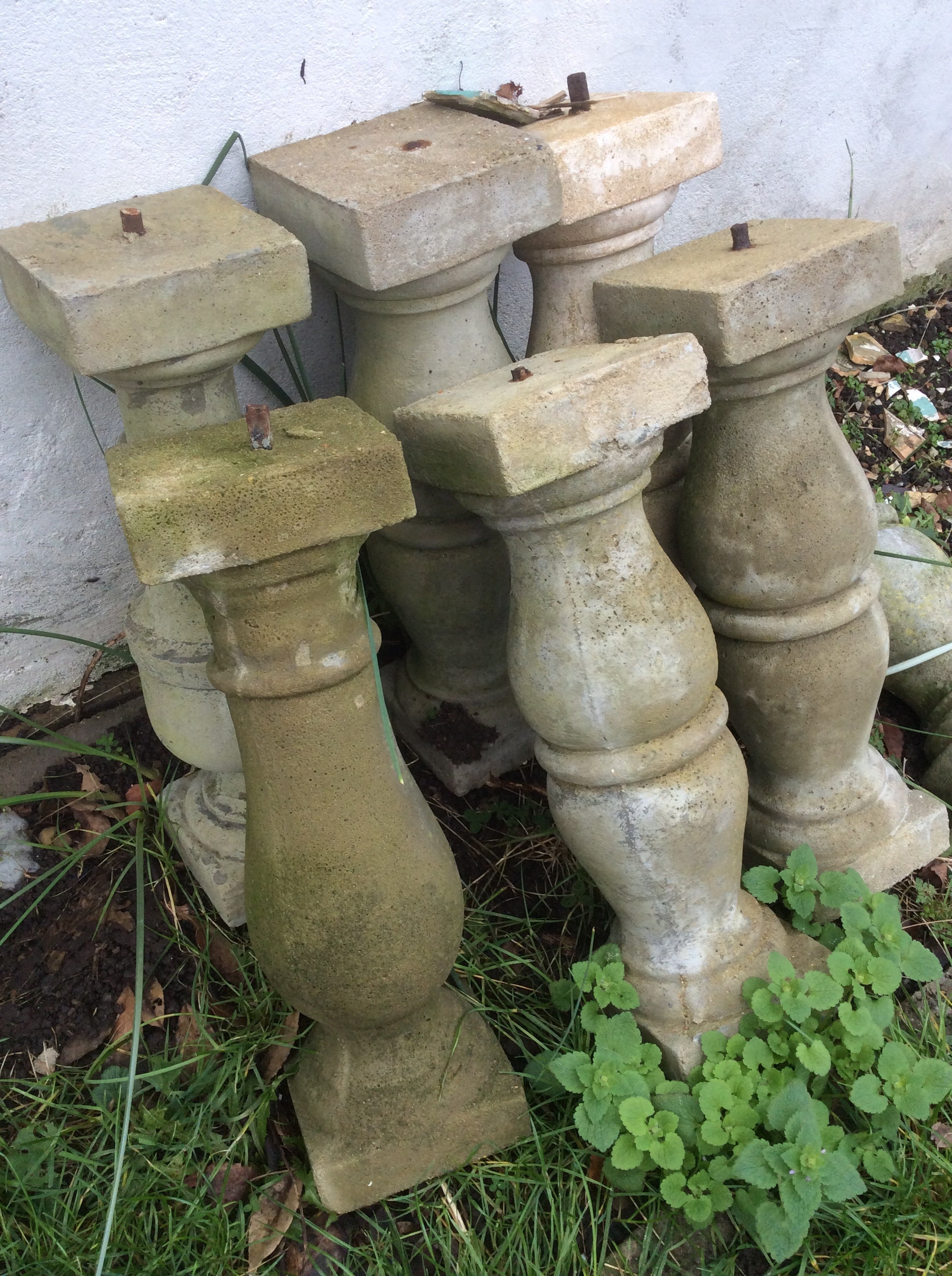 Concrete Ballustrades/ Concrete Spindles/ Concrete Garden Etsy UK