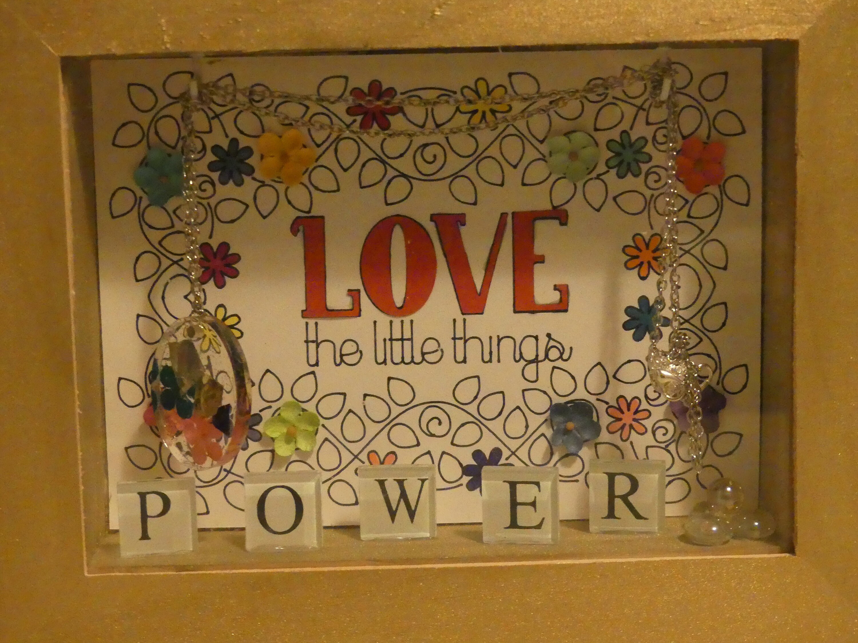 Necklace & Earrings Set In Shadow Box Display Wearable Art Etsy