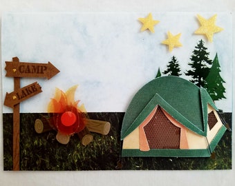 Camping Greeting Card