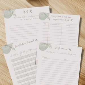 Cancer Journal Printable Cancer Survivor Cancer Patient - Etsy