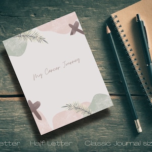 Printable Cancer Journal | Cancer Survivor | Cancer Patient Organizer | Symptoms Tracker
