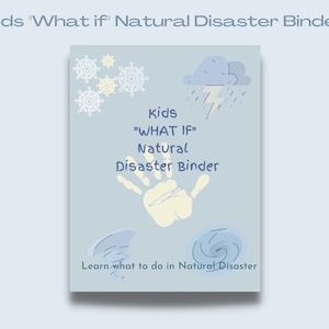Emergency Binder Printable | In Case of Emergency | Family Emergency | Emergency Planning | Natural Disaster Survival Kit