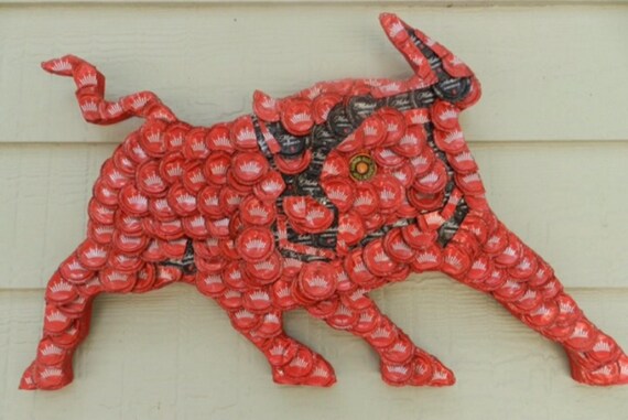 Bottle Cap Art Red Bull | Etsy Hong Kong