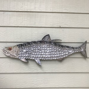 Bottle Cap Art - Tarpon, Large