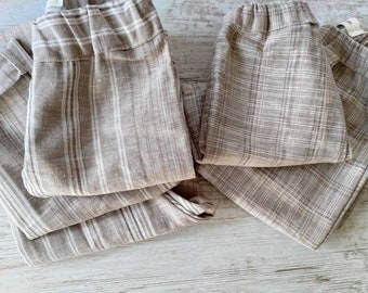 Pantalon En Lin Bebe Garcon Etsy