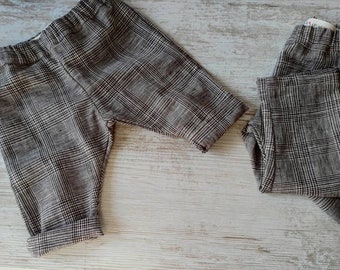 Pantalon En Lin Bebe Garcon Etsy