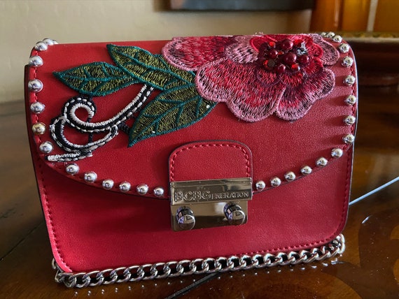 Bcbg red purse sale