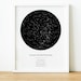 Personalised Star Map Print, Engagement Presents, The Night Sky Newlywed Gift, Wedding Vows Anniversary Gift, Romantic Gifts for Him