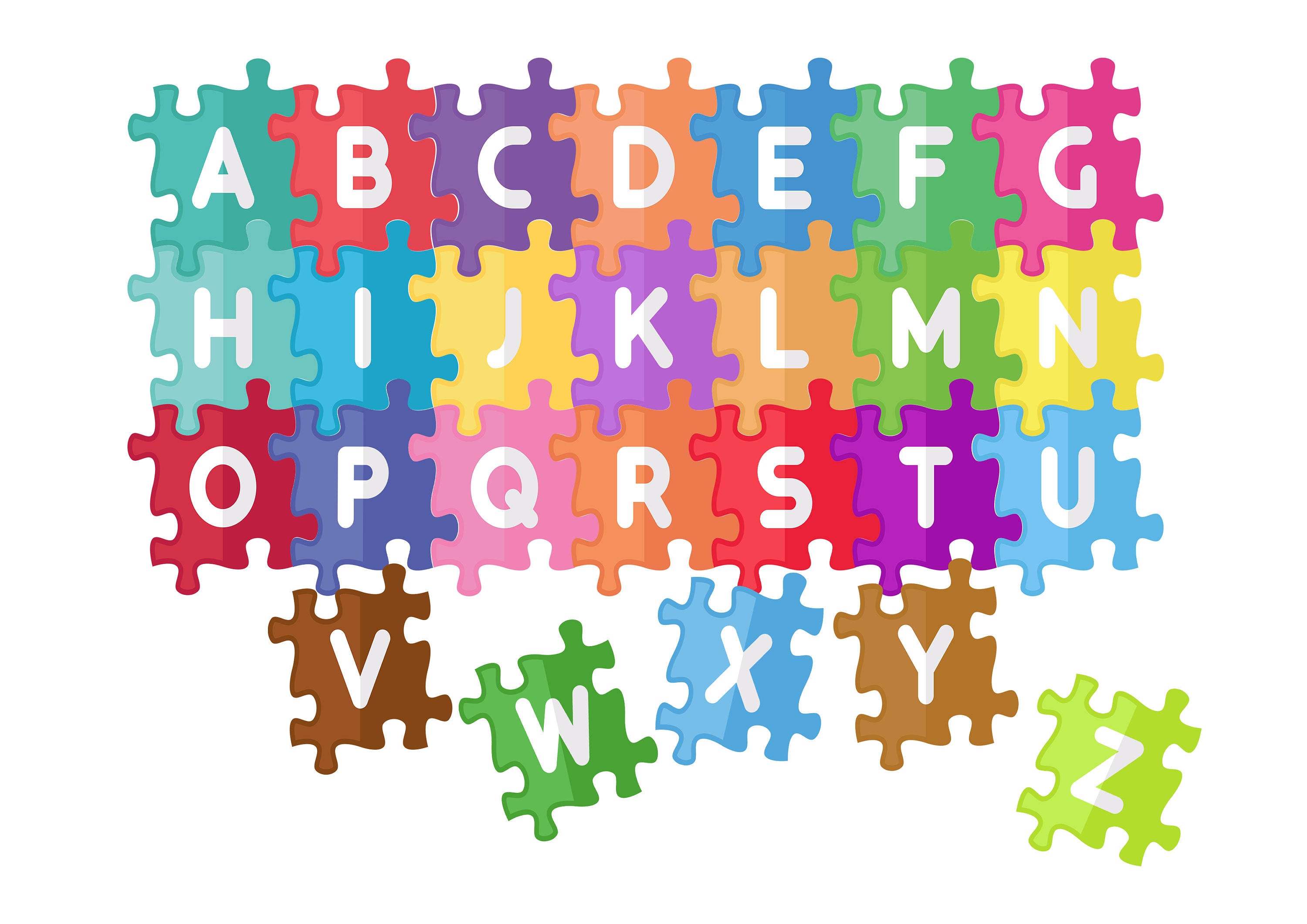 abc-print-kids-puzzle-alphabet-wall-decor-puzzle-piece-etsy