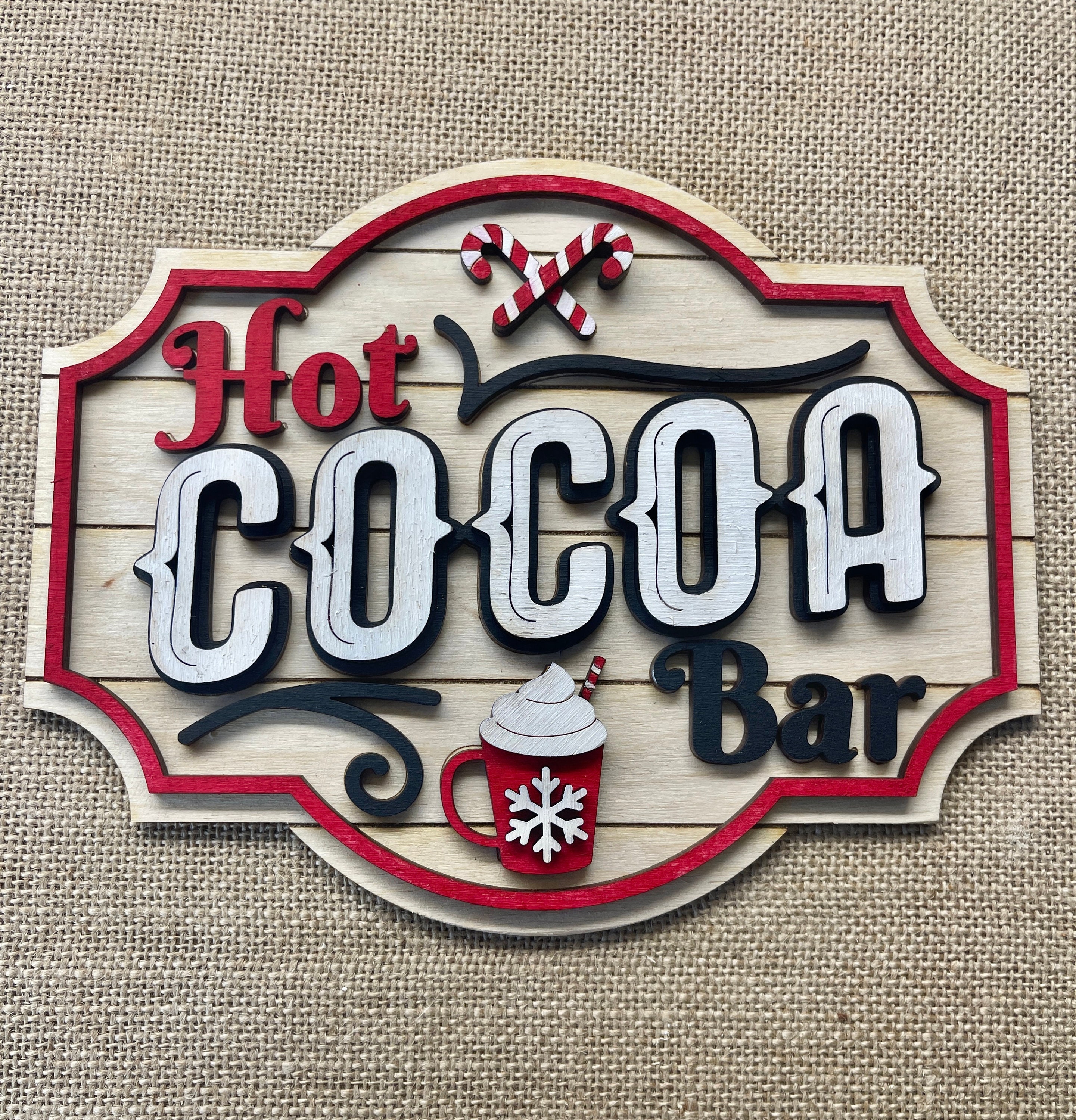 Hot Cocoa Bar Sign - Etsy, image size:2882x3000
