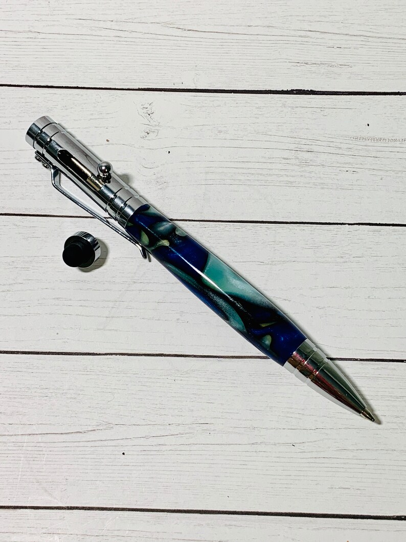 Handcrafted bolt action pen