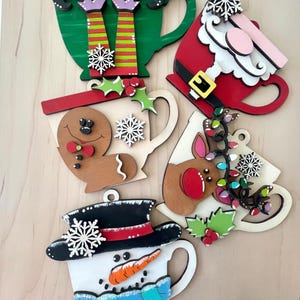 Christmas gift card holder ornaments