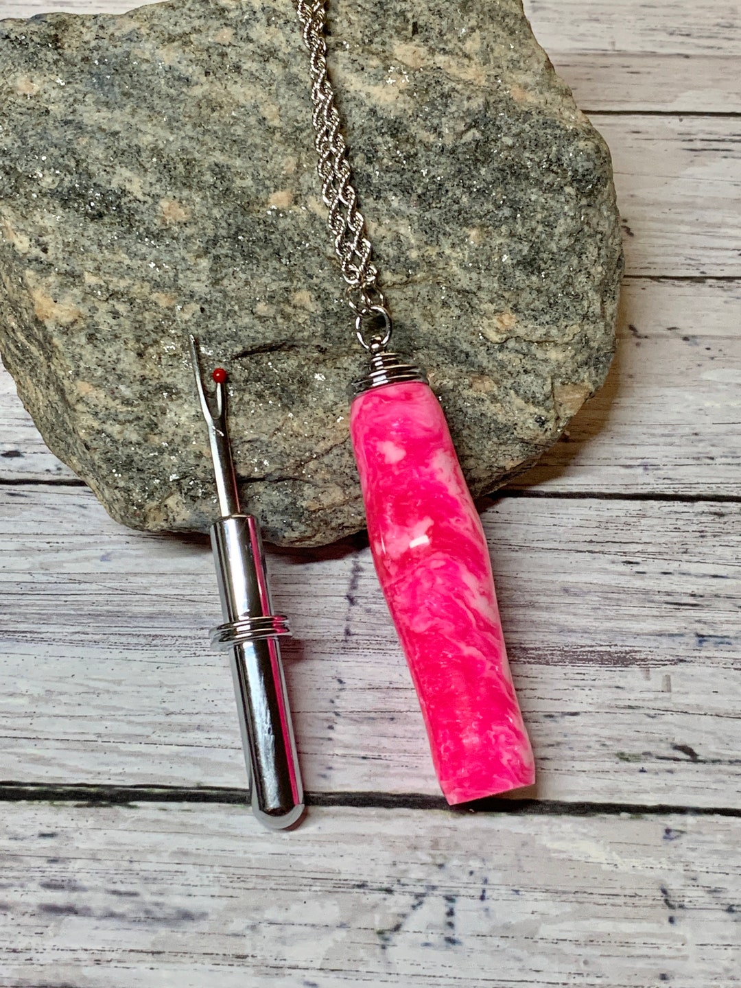 Handcrafted Seam Ripper Necklace Etsy Sweden